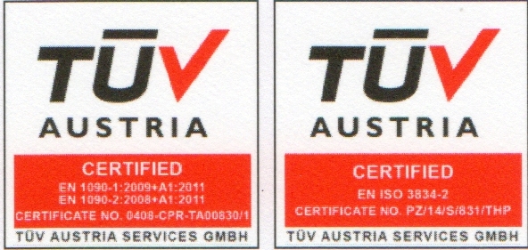 Zertifizierung TÜV - Schlosserei Moser GmbH