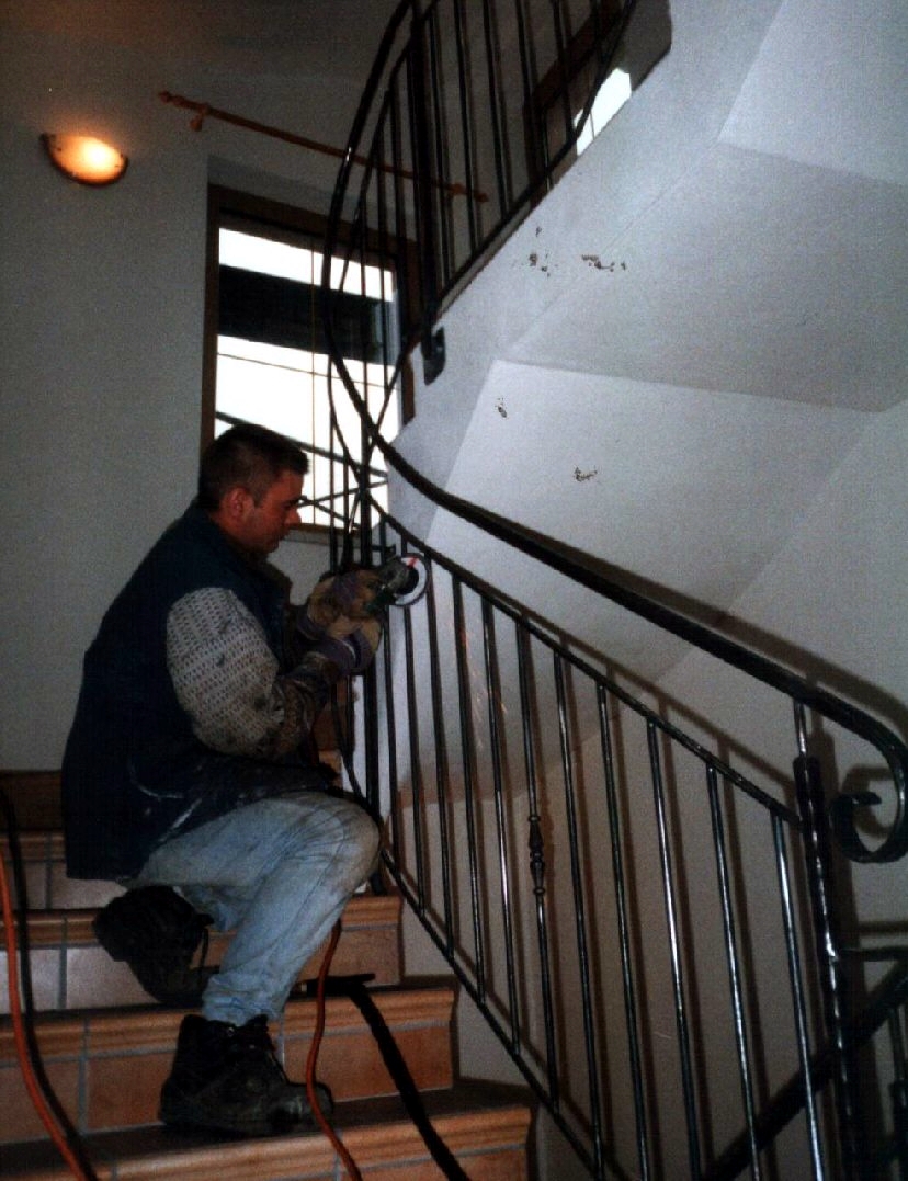 Geländer Treppe Aufgang